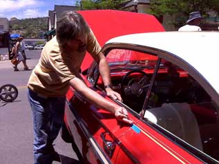 Long Lines on a 1961 Chevy Impala